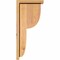 Ekena Millwork Crestline Smooth Corbel w/Backplate, Western Red Cedar, 5 1/2"W x 10"D x 22"H COR06X10X22CRE01SWR - alternate 2